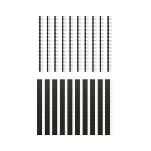 �y���������z20�� 2.54mm �s���w�b�_�[ 40�s�� �u���[�N�A�E�F�C PCB�{�[�h �s���w�b�_�[�R�l�N�^ �I�X�ƃ��X�̃s���w�b�_�[�\�P�b�g�R�l�N�^ Arduino�v���g�^�C�v�V�[���h�p �d�q���i���ޗ�(0.1