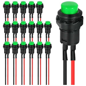 yz18uԃXCb`12~[g΂̉{^XCb`AC 250V/1.5A 125V/3A LEDȂIItXCb`2Positions}CNEhXCb`12V24V36VԂ̂߂̎OɔzꂽC