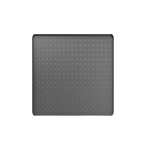 【送料無料】洗濯機 トレー シリコンドリップトレイ ミニ冷蔵庫フロアマット ミニ冷蔵庫マット 洗濯機用トレー 濡れ防止 防水トレイ 凹み防止 床保護シート シンクマット (グレー, 65x65cm)