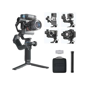 �y���������zSCORP Mini 2 COMBO �}���`�f�o�C�X�Ή� �X�^�r���C�U�[ �J�����W���o�� �A�N�V���� �W���o�� �X�}�z �W���o�� iPhone 3����u���␳ iPhone Android�Ή� �^���� AI�g���b�L���O ���sVlog�B�e