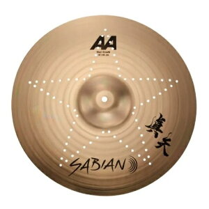 SABIAN�@Shinya AA STAR CRASH�@AA-18VC/SC�@�Z�C�r�A���@�^�� �� �X�^�[�V���o�� �N���b�V�� �V���o���@18�C���` LUNA SEA�@�^��@�V�O�l�`���[���f��