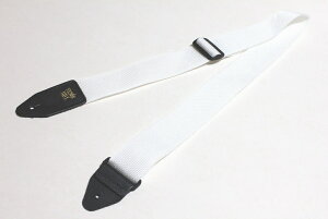 ERNIE BALL POLYPRO STRAPS�@#4036�@White�@�A�[�j�[�{�[���@�M�^�[�X�g���b�v�@�z���C�g