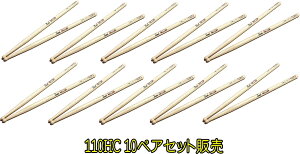 Pearl DRUM STICKS�@110HC�@10�y�A�Z�b�g�̔��@�p�[���@�h�����X�e�B�b�N�@110HC x 10�Z�b�g