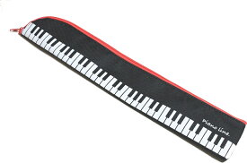 Piano Line ソプラノリコーダー ケース　ピアノライン　ピアノ鍵盤柄リコーダーケース