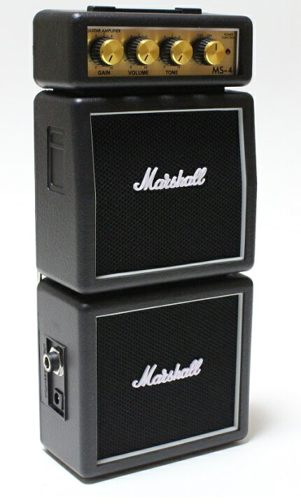 楽天市場】Marshall MS-4 Micro Amp マーシャル ミニ ギターアンプ 