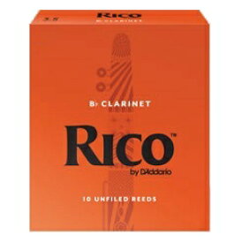 D'Addario RICO 3.5　B♭　Clarinet Reeds　RCA1035　ダダリオ リコ　B♭ クラリネット　リード　3- 1/2番
