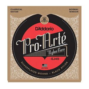 D'Addario@EJ49 Pro-Arte Black Nylon@Normal Tension@__I@NVbNM^[@ubNiC@1E2E3F̌