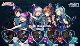 ◆NEW ESP x バンドリ！ ガールズバンドパーティ！コラボレーション Roselia モデル　ニューピック 湊友希那　氷川紗夜　今井リサ　宇田川あこ白金燐子　モデル