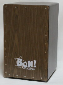 BON! Percussion BCJ-10WN　ウォルナット　ベースポート搭載モデル　音重視のカホン！