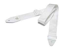 ERNIE BALL POLYPRO STRAPS�@5350�@WHITE/WHITE�@�A�[�j�[�{�[���@�M�^�[�X�g���b�v�@�z���C�g/�z���C�g