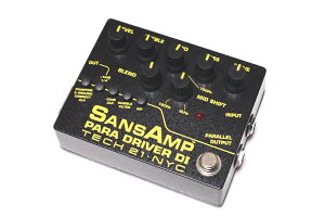 TECH21 SANS AMP BASS DRIVER DI V2�@�T���Y�A���v�@�x�[�X�h���C�o�[DI �v���A���v�EID�E�I�[�o�[�h���C�v
