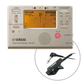 YAMAHA TDM-700GM　TDM-700G と TM-30BK のセット　ヤマハ　チューナーメトロノームとチューナーマイクのセット