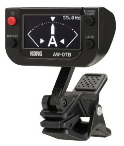 KORG AW-OTB CLIP-ON TUNER �R���O �N���b�v�`���[�i�[�@�x�[�X�p