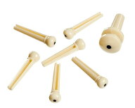 Planet Waves　PWPS12　Ivory with Ebony Dot　プラネットウェイブス　ABS樹脂製　ブリッジピン　アイボ…