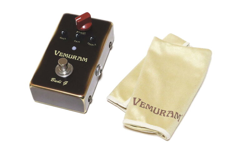 楽天市場】VEMURAM Gritty Gain BOOST Pedal Budi-G ヴェムラム バディ  