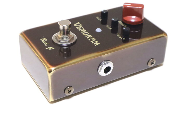 楽天市場】VEMURAM Gritty Gain BOOST Pedal Budi-G ヴェムラム バディ 