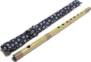 SUZUKI SNO-03 / SNO-02　スズキ　童子　篠笛（しし笛）　専用布ケース付属　プラスチック篠笛・横笛
