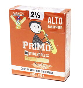 MARCA@PRIMO@Alto Saxophone Reeds@2-1/2  i 2.5 j@}[J@v@AgTbNX [h 10