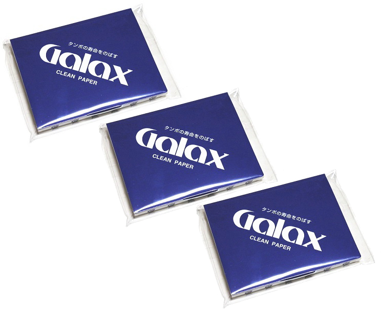 ◆◆◆GALAX <BR>CLEANING PAPER　<BR>3個セット販売　<BR>ギャラックス　<BR>クリーニングペーパー