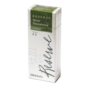 __IEECY@[@ei[TbNX@[h@4-1/2ԁ@D'Addario WOODWINDS RESERVE Tenor Sax Reeds@4.5