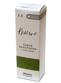 ダダリオ・ウインズ　レゼルヴ　テナーサックス　リード　2 1/2番　D'Addario WOODWINDS RESERVE Tenor Sax Reeds　2.5
