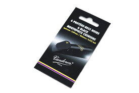 Vandoren VMCX6＋　Mouthpiece Cushions　バンドーレン　マウスピース・クッション　ブラック　6枚入り 　厚さ0.8mm