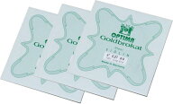 ◆◆◆OPTIMA Goldbrokat 1E 4/4　ループエンド　0.27　3セット販売　オプティマ　ゴールドブラカット バ…