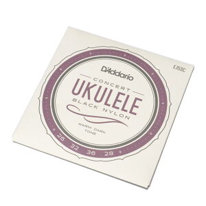D'Addario�@EJ53C�@Pro-Art Rectified Ukulele, Concert�@�_�_���I�@�E�N�������@�R���T�[�g�@�u���b�N�E�i�C�������@�\�v���m�E�N�����@�R���T�[�g�E�N�����ɁI