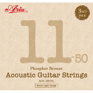 ARIA AGS-203XL Acoustic Guitar Strings Extra Light　アリア　アコースティックギター弦　エクストラ・…