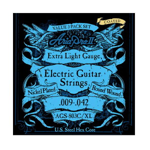 ARIA AGS-803C/XL Coated Extra Light Electric Guitar Strings@R[eBO@GNXgECgQ[W@3ZbgpbN GLM^[