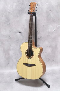 LAG Guitars T70ACE-NAT@Auditorium Cutaway Acoustic-Electric OM^[Y@GAR