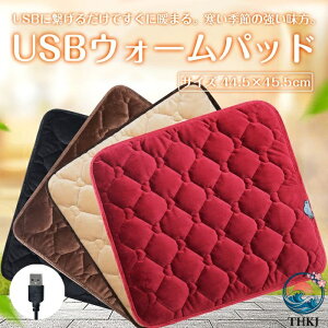 �y�S�i2�_��5%OFF�z�~���p�b�h ���� 12V���d�� �ԗp �z�b�g�}�b�g 45×45cm USB���d�� �d�M�}�b�g THKJ ��l�p �􂦂� ��l�p �S4�F USB�E�H�[���p�b�h �~�p�i