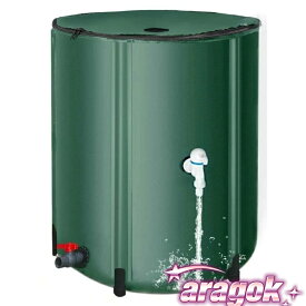 【全品2点で5%OFF】貯水タンク 大容量 雨水タンク 家庭用 庭 水やり 50L/100L/200L 折りたたみ 業務用 貯水 蛇口式 雨 貯留 貯水槽 洗車 車 簡単 設置｜日常で使いやすい