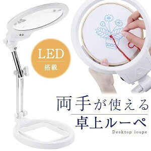 �y�S�i5%�|�C���g�z���[�y ��� �X�^���h LED���C�g���ڃ^�C�v 5�{ �� 2.5�{ �傫�߃����Y ���a12.5cm 3�ӏ��ғ��t���L�V�u���A�[�� ���d�r�g�p �g�勾 ���ዾ