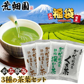 【1,000セット限定販売】【48％OFF＆送料無料】2025 飲み比べ 福袋 お茶 緑茶 茶葉 静岡茶 詰め合せ がぶ飲み大入り茶葉セット メール便配送 送料無料 新春 お徳用 お得用 ギフト お茶葉 国産 牧之原茶 健康茶 静岡県 セール ぽっきり