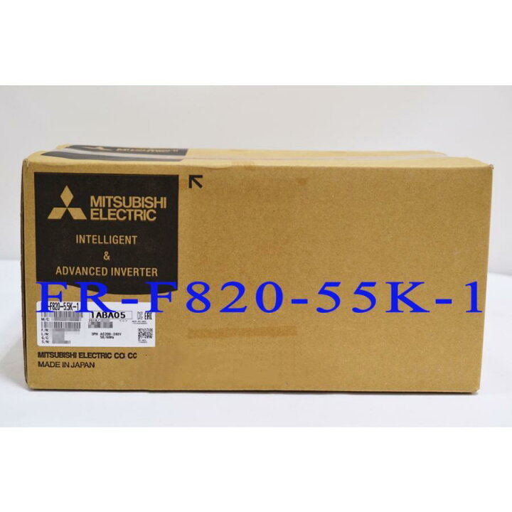 楽天市場】新品【 ☆送料無料 】MITSUBISHI 三菱電機 FR-F820-55K-1 