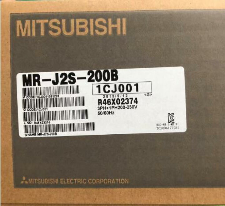 楽天市場】新品◇送料無料◇ MITSUBISHI 三菱電機 MR-J2S-200B AC 