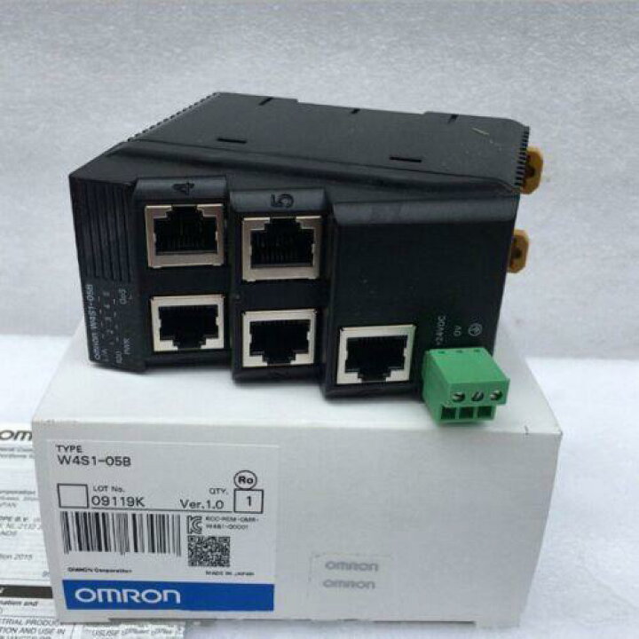 楽天市場】【新品☆送料無料】OMRON オムロン W4S1-05B スイッチング 