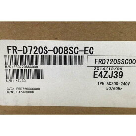 新品【 ★送料無料 】MITSUBISHI 三菱電機 FR-D720S-008SC-EC インバーター【6ヶ月保証】