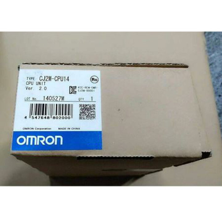 楽天市場】新品◇送料無料◇ OMRON/オムロン CJ2M-CPU14 CPUユニッ ◇6 
