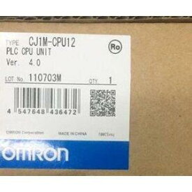 新品 オムロン OMRON CJ1M-CPU12 PLC 【6ヶ月保証】
