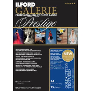 ILFORD Galerie Prestige Gold Cotton Textured�@A4 25��