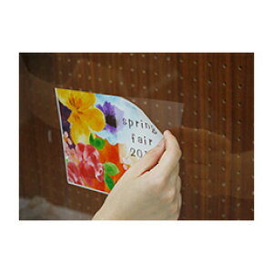 テコレーザー PETフィルム Cling Film(自己吸着フィルム) A3 150μm クリアグロス 50枚 PWMC215