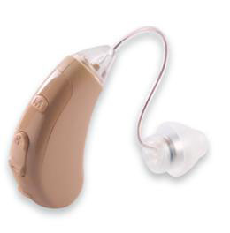 Tコイル付き耳掛け型集音器の超お買い得セットです Tコイル内蔵集音器 BT505 売り込み 評価 充電池4個付き セット 補聴器用充電器