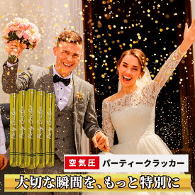 バズーカ バズーカー クラッカー パーティー クラッカーパーティー インスタ インスタ映え バースデー 誕生日 イベント グッズ パーティークラッカー 結婚式クラッカー 誕生日クラッカー パーティーグッズ 結婚式 誕生日 空気圧 紙吹雪 (5本セット)