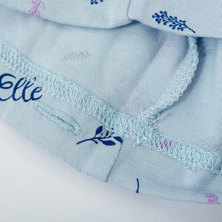 楽天市場】【ELLE】天竺 植物&ハート柄プリント レディース パジャマ  