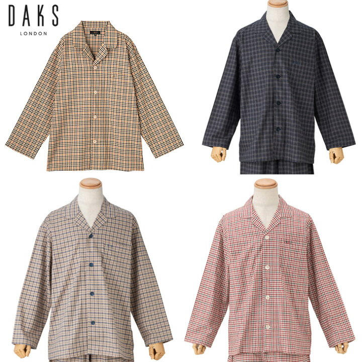 楽天市場】[紳士]ツイル ハウスチェック メンズ パジャマ【DAKS 