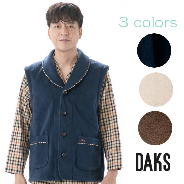 楽天市場】【6月18日限定 ポイント10倍】【DAKS】フリース無地 メンズ 