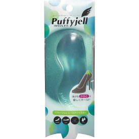 【送料無料】Puffyjell パフィージェル ヒールアジャスター かかとパッド ジェル パンプス 靴 脱げ防止 中敷 サイズ調整 靴ずれ対策にも