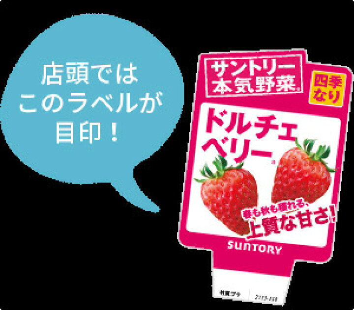 楽天市場 9月末頃 発送予定イチゴ苗 ドルチェベリー 9センチポット 1苗 サントリーフラワーズ本気野菜イチゴ苗 10 11月植え ５ 6月収穫 いちご 荒川種苗 楽天市場店